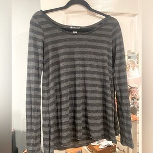 Roxy Long Sleeve Striped Top